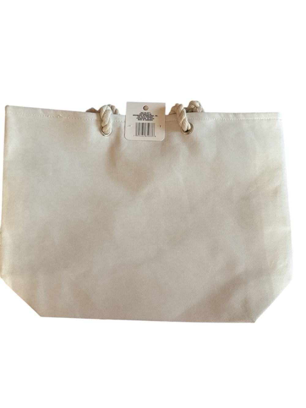 Green Tropical Leaf Beach Tote Bag - NWT - Picture 2 of 3